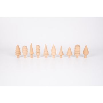 TickiT Natural Woodland Trees Set