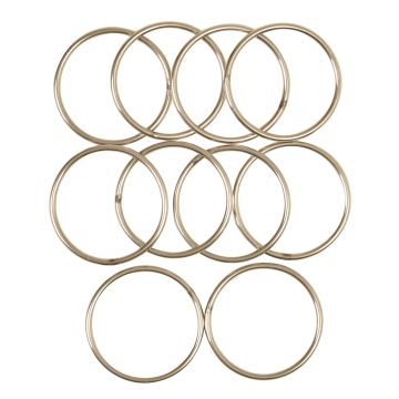 Metal Sensory Rings - Pack of 10