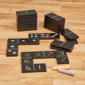 Chalkboard Dominoes from Hope Education