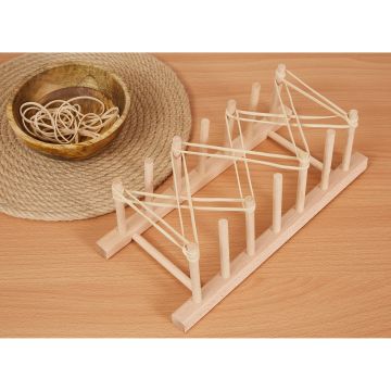 Wooden Threading Stand 
