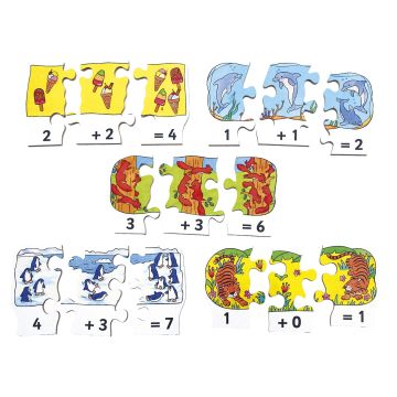 Sum Fun Addition Jigsaws