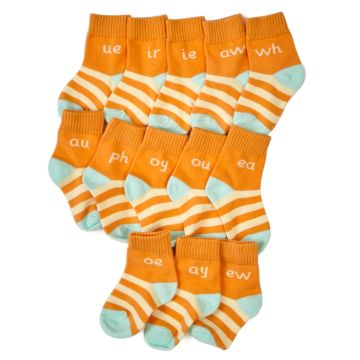Letter and Sound Socks - Phase 5