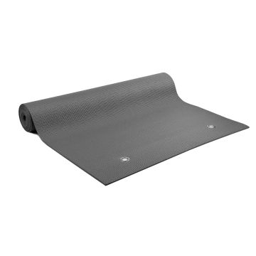 Fitness Mad Warrior Eyelet Yoga Mat II - 4mm - Graphite