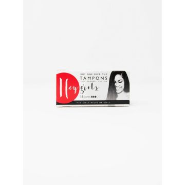 Hey Girls - Organic Tampons - Super - Pack of 16