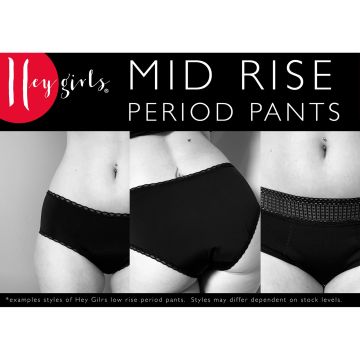Everyday Period Pants Mid - Rise - Large