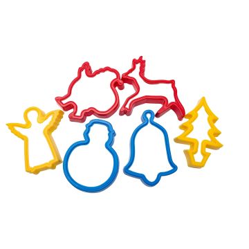 Christmas Cutters - Pack of 6