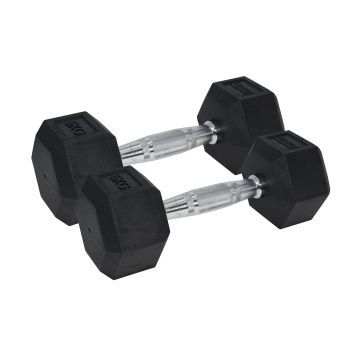 Urban Fitness Pro Hex Dumbbells - 5kg - Pair