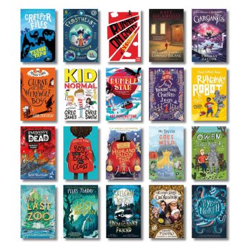 Accelerated Reading UKS2 Library Pack Levels 4.0 -7.0 - Pack of 20