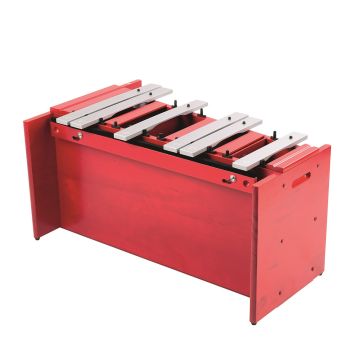 Percussion Plus Classic Red Box Bass Metallophone - Chromatic Half