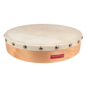 Percussion Plus Wood Shell Tambour - 10"