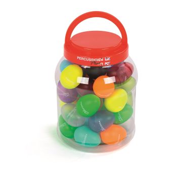 Percussion Plus Egg Shakers - Tub of 40