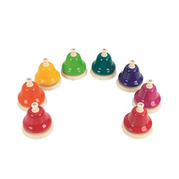 Percussion Plus PP273 Colour Desk Bells - Set of 8