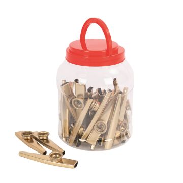 Percussion Plus Metal Kazoos - Pack of 30