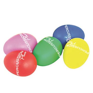 Percussion Plus Single Egg Shaker Mixed Colours