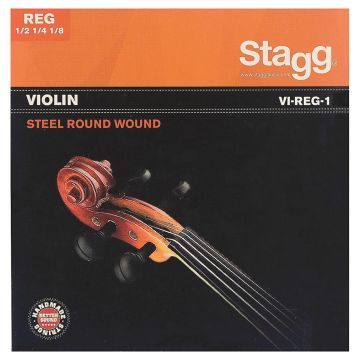 Set of budget strings for 1/8 -1/2 size violins