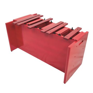 Percussion Plus Classic Red Box Bass Xylophone Chromatic Half Only