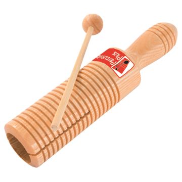 Percussion Plus Wooden Guiro Tone Block