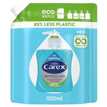 Carex Hand Wash Pouch - 1L - Pack of 3