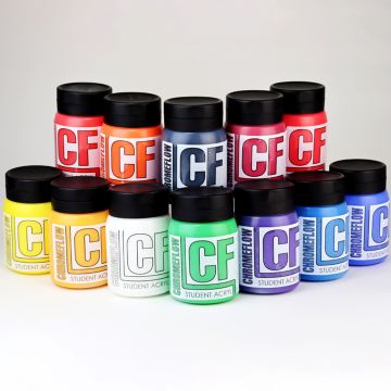 Chromeflow CF Student Acryl Paint - 500ml - Pack of 12