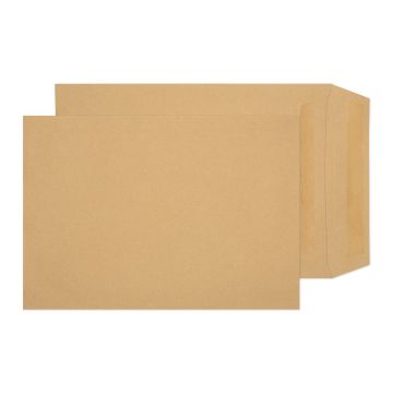 Envelope Manilla Self Seal Plain 254 x 178mm - Pack of 500