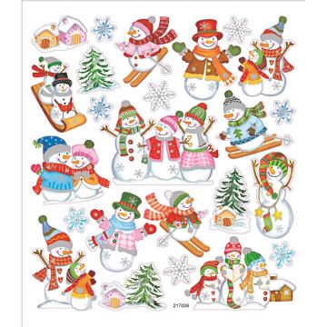 Snowmen Stickers