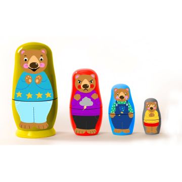 Nesting Emotion Bears
