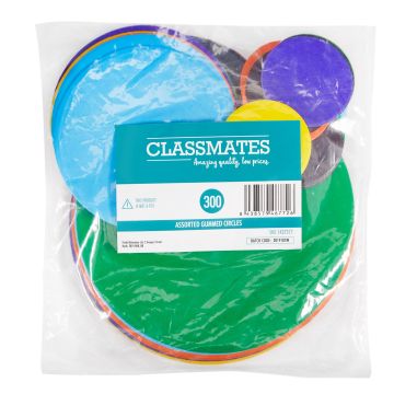 Classmates Gummed Circles - Pack of 300
