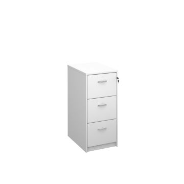Classmates 3 Drawer Wooden Filing Cabinet - White