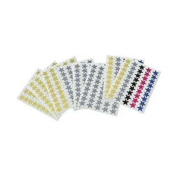 Gold Star Stickers 14mm - Pack of 135