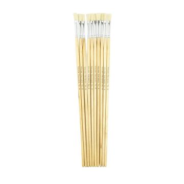 Hog Long Flat Size 4 - Pack of 10