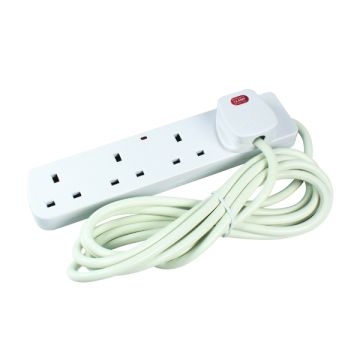 Extension Cable 4 Socket 2m