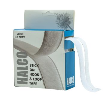 Hook & Loop Tape in Dispenser 20mm x 5m