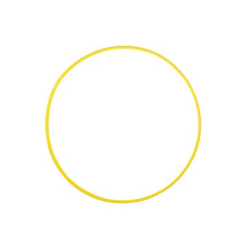 Hula Hoop - 910mm - Yellow