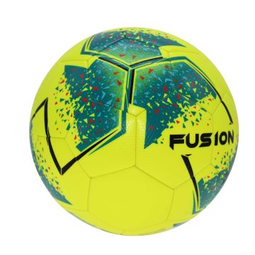Precision Fusion Football - Size 4 - Yellow/Blue/Black