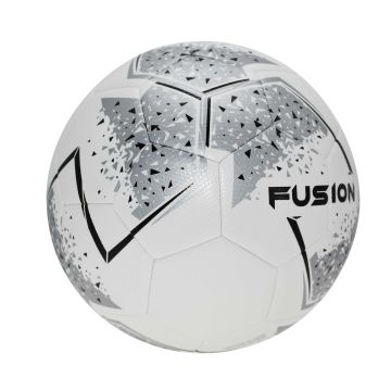 Precision Fusion Football - Size 5 - White/Silver/Black