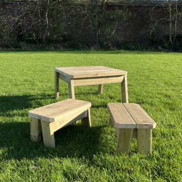 Outdoor Mini Table Benches