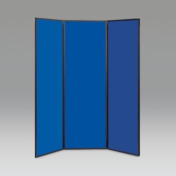 Busyfold Light 1800 Display System 3 Panel - Blue