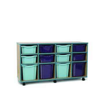 Jewel 12 Variety Drawer Unit With Trays - Blue