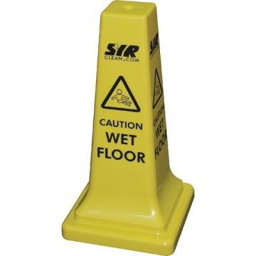 Cone Slippery Surface Yellow 50cm