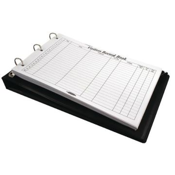 Visitors Book Complete Binder & Refill