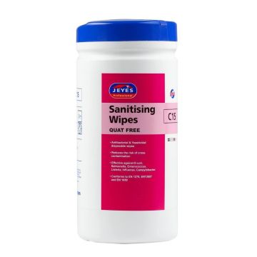 Jeyes Defence Sanitising Wipes Pack - Pack of 200