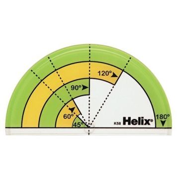 Helix Early Years Protractor - Pack of 25