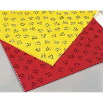 Large PVC Splash Mat - Yellow