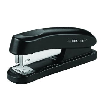 Plastic Stapler Half Strip Black