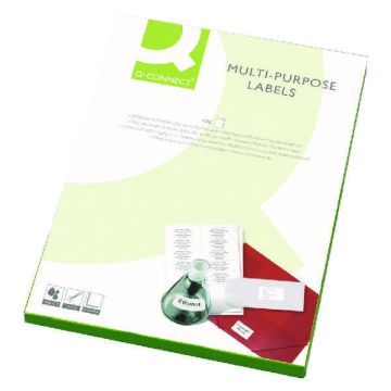 Copier & Laser Labels A4 Round Corners - 65 Per Sheet - Pack of 100