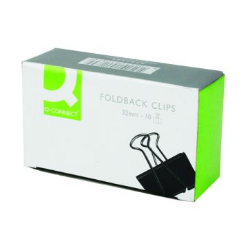 Foldback Clips - 32mm - Pack of 10