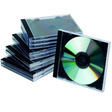Standard CD Jewel Cases - Pack of 10