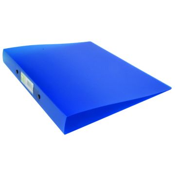 Polypropylene Frosted Ring Binders A4 - Blue