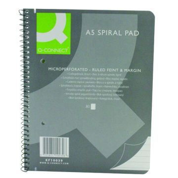 Executive Spiral Pad A5 160 Pages - Pack of 5