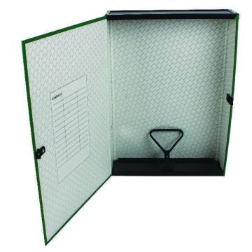 Box File Foolscap - Green